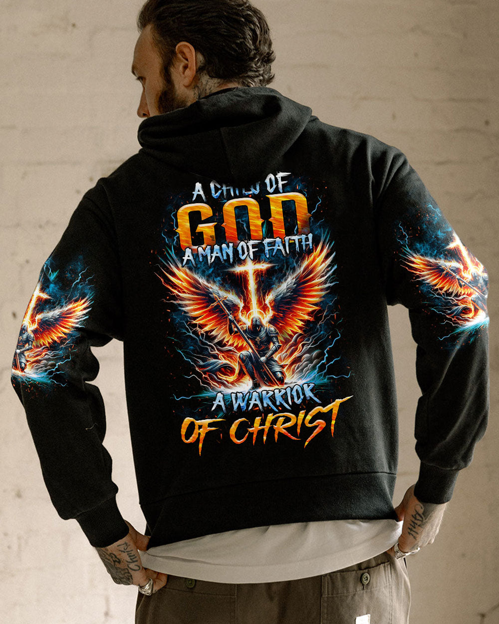 A Warrior Of Christ Men's All Over Print Shirt - Yhhn2002243