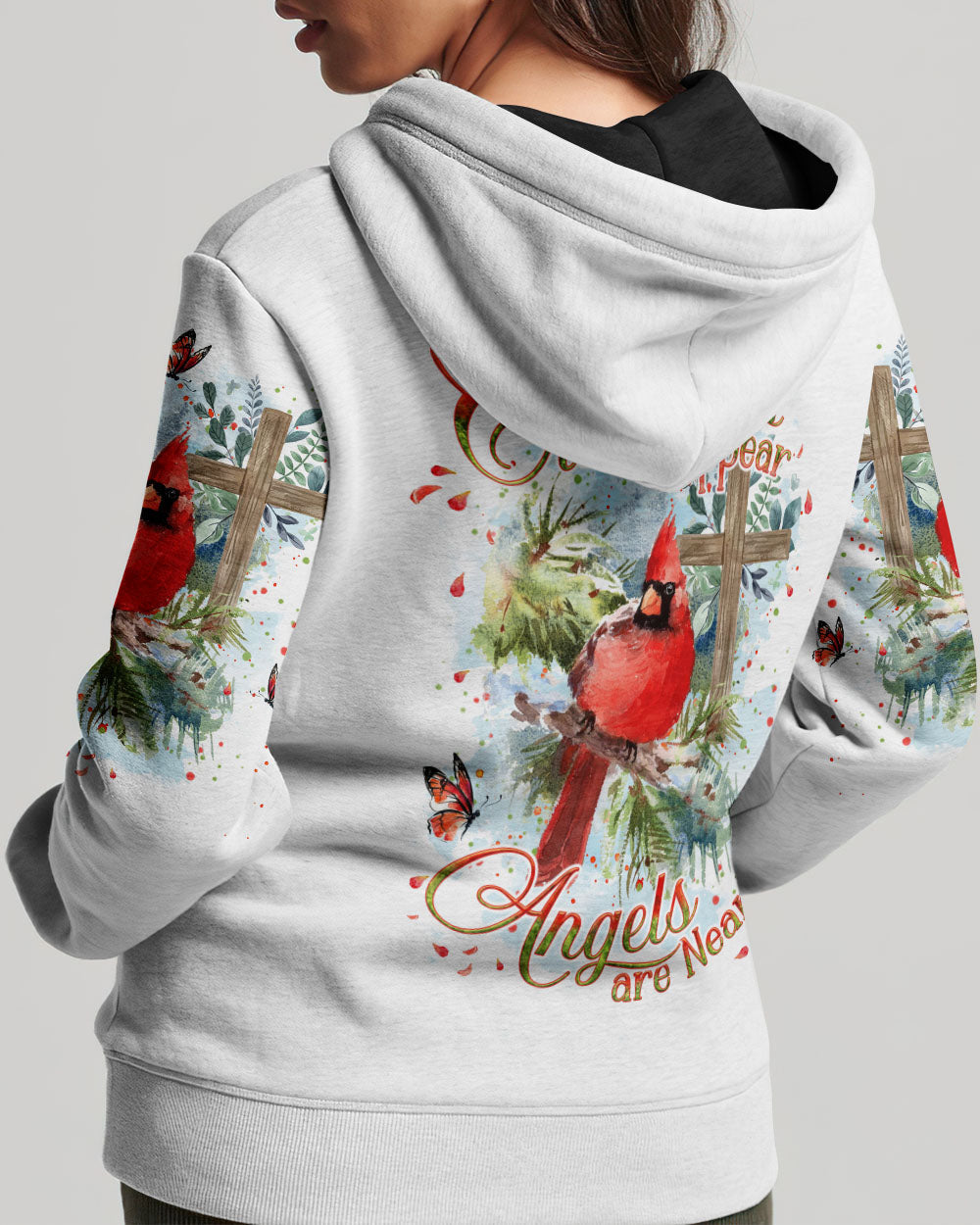 When Cardinals Appear Angels Are Near Women's All Over Print Shirt - Yhkd1411233