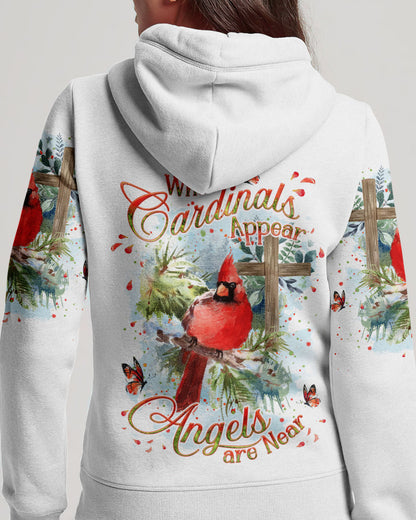 When Cardinals Appear Angels Are Near Women's All Over Print Shirt - Yhkd1411233