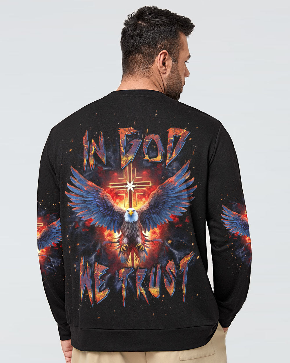 In God We Trust Men's All Over Print Shirt - Yhlh0610234