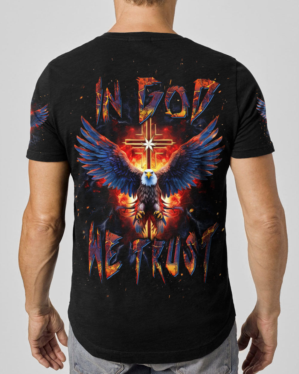 In God We Trust Men's All Over Print Shirt - Yhlh0610234