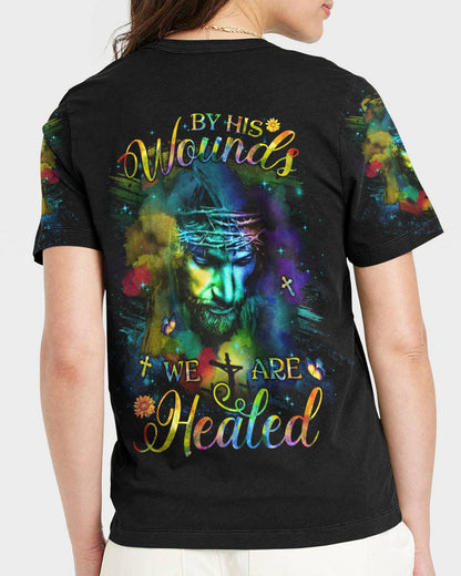 By His Wounds We Are Healed Women's All Over Print Shirt - Yhlh2909233