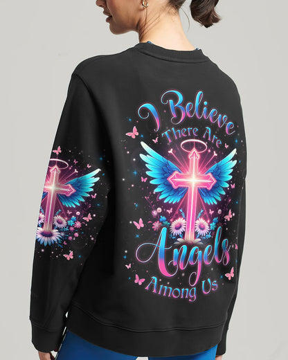 I Believe There Are Angels Among Us Women's All Over Print Shirt - Yhln0812232