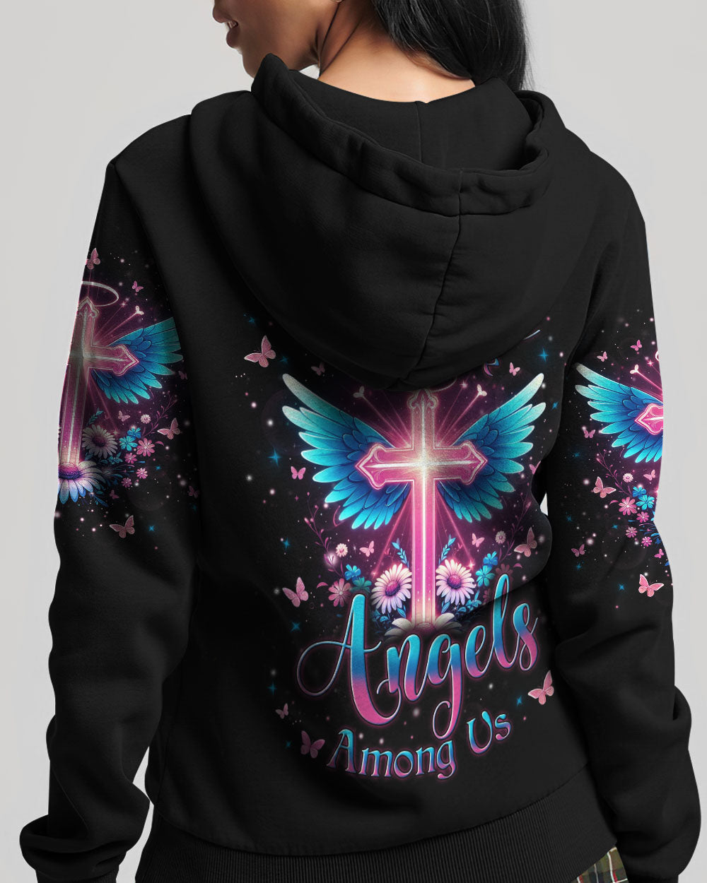 I Believe There Are Angels Among Us Women's All Over Print Shirt - Yhln0812232