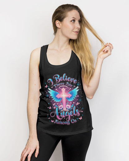 I Believe There Are Angels Among Us Women's All Over Print Shirt - Yhln0812232