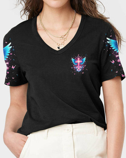 I Believe There Are Angels Among Us Women's All Over Print Shirt - Yhln0812232