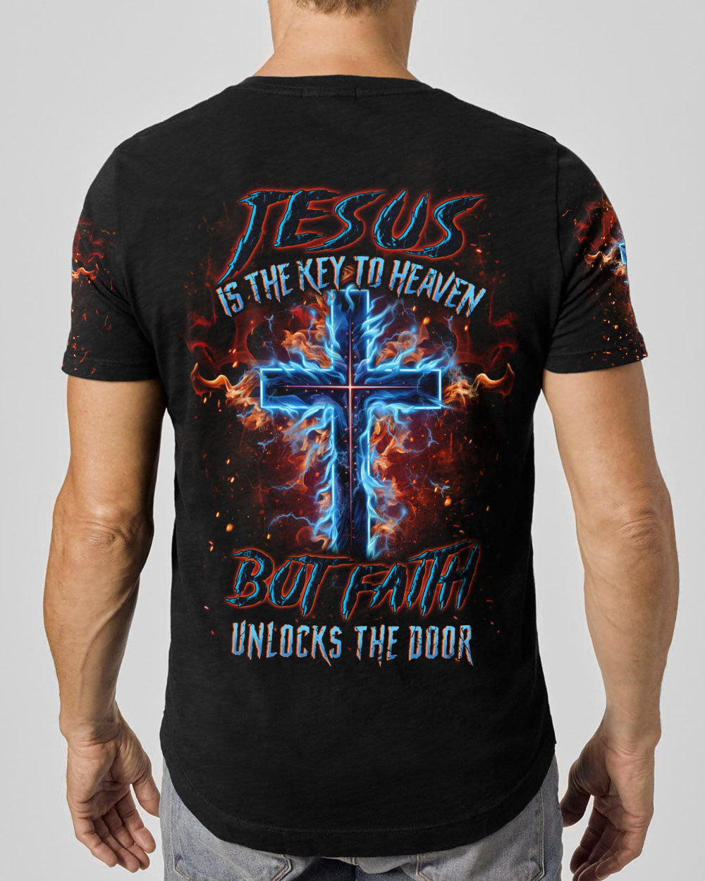 Jesus Is The Key To Heaven Men's All Over Print Shirt - Yhln0910231