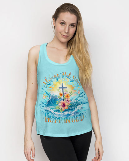 Always Put Your Hope In God Women's All Over Print Shirt - Yhln1010234