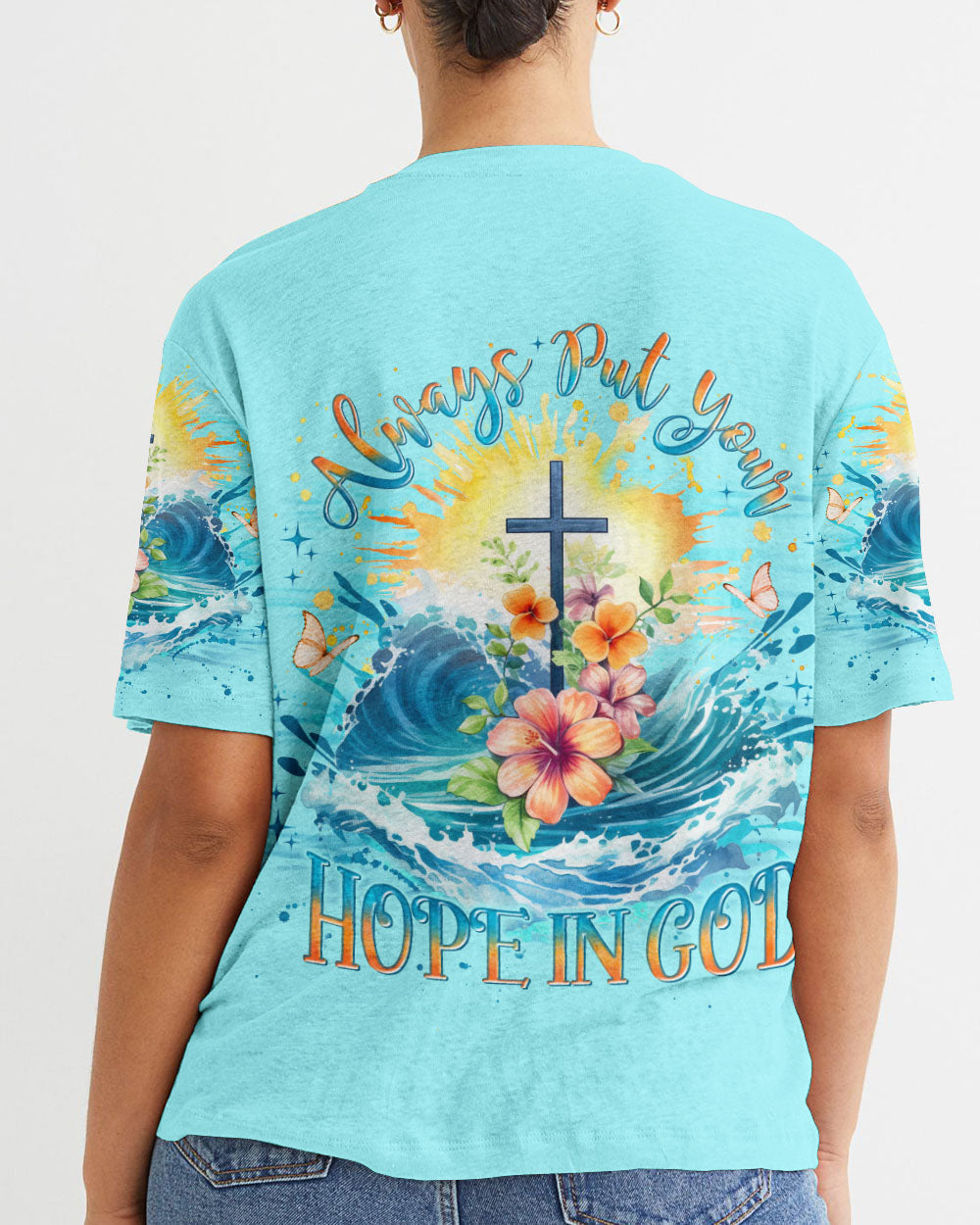 Always Put Your Hope In God Women's All Over Print Shirt - Yhln1010234