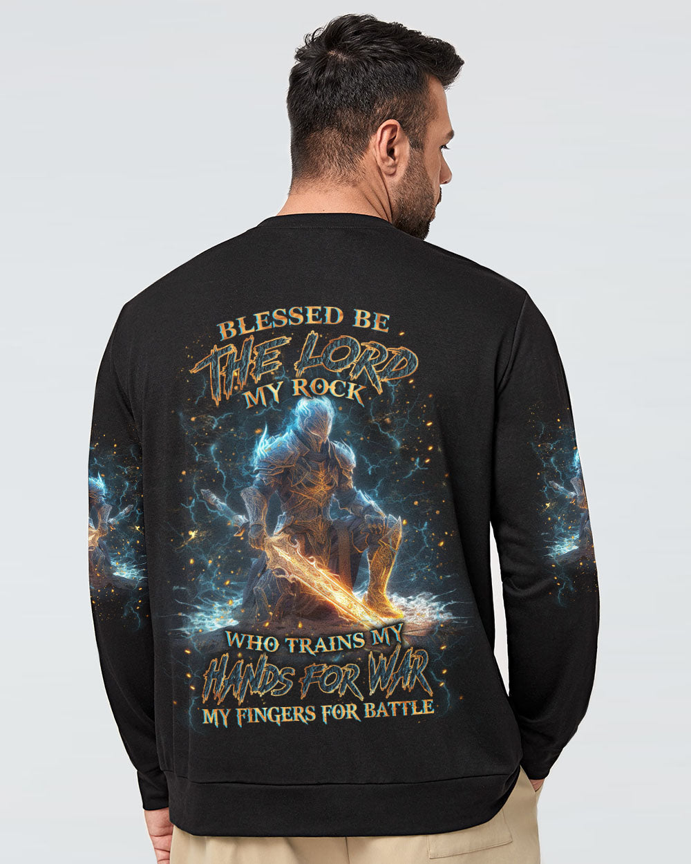 Blessed Be The Lord My Rock Men's All Over Print Shirt - Yhln16010232