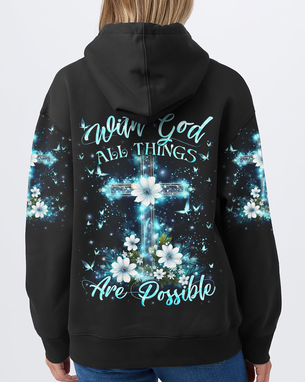 With God All Things Are Possible Women's All Over Print Shirt - Yhln2310232