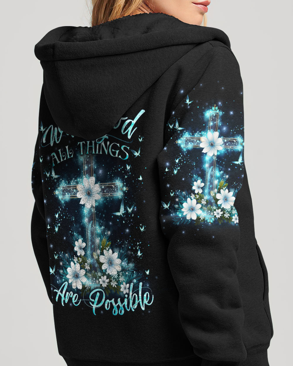 With God All Things Are Possible Women's All Over Print Shirt - Yhln2310232