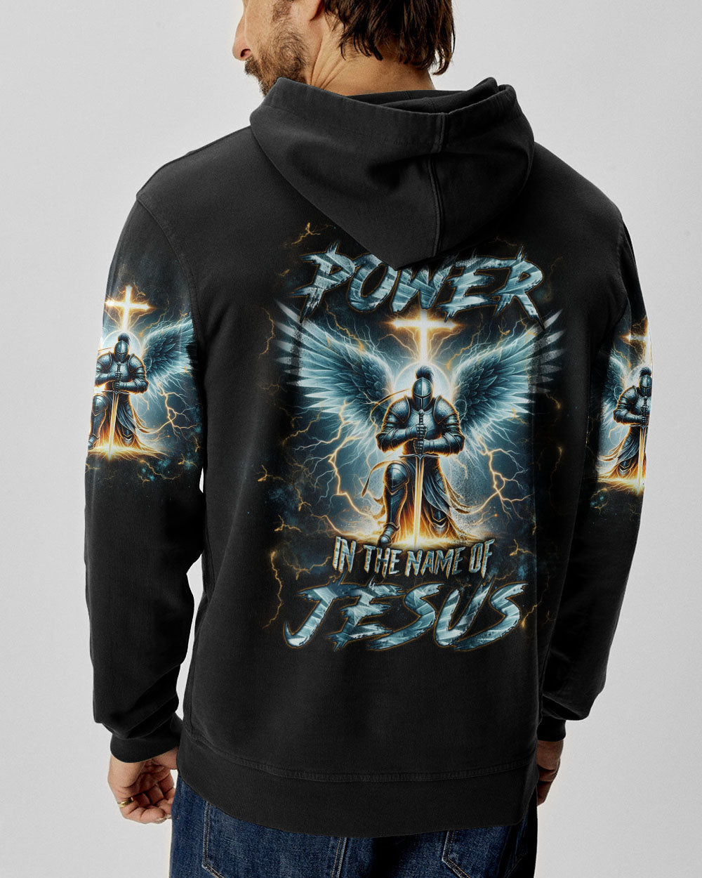 There Is Power In The Name Of Jesus Men's All Over Print Shirt - Yhln2811232