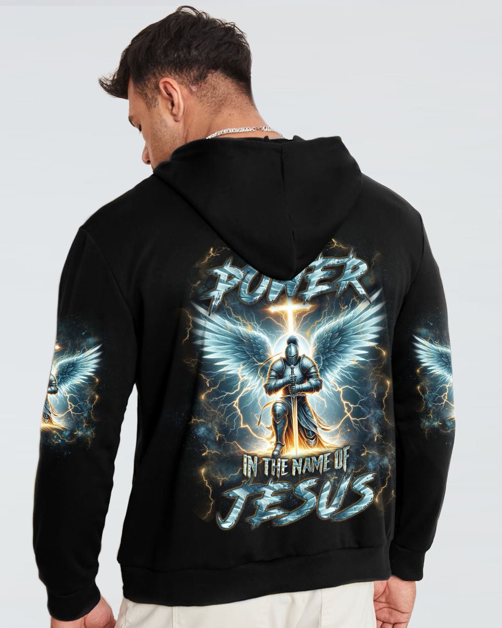 There Is Power In The Name Of Jesus Men's All Over Print Shirt - Yhln2811232