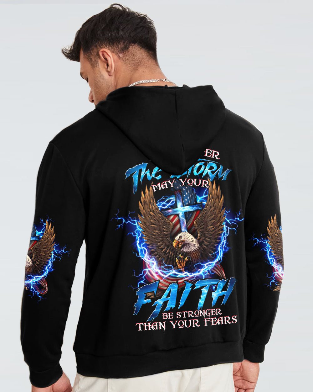 No Matter The Storm Men's All Over Print Shirt - Tltw1708233