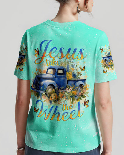 Jesus Take The Wheel Truck Women's All Over Print Shirt - Tlno0212233