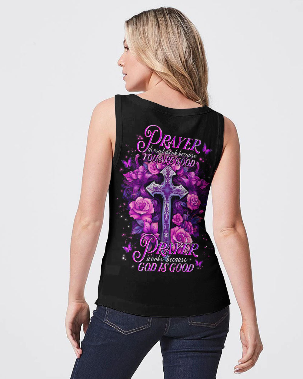 God Is Good Women's All Over Print Shirt - Tlno0408231