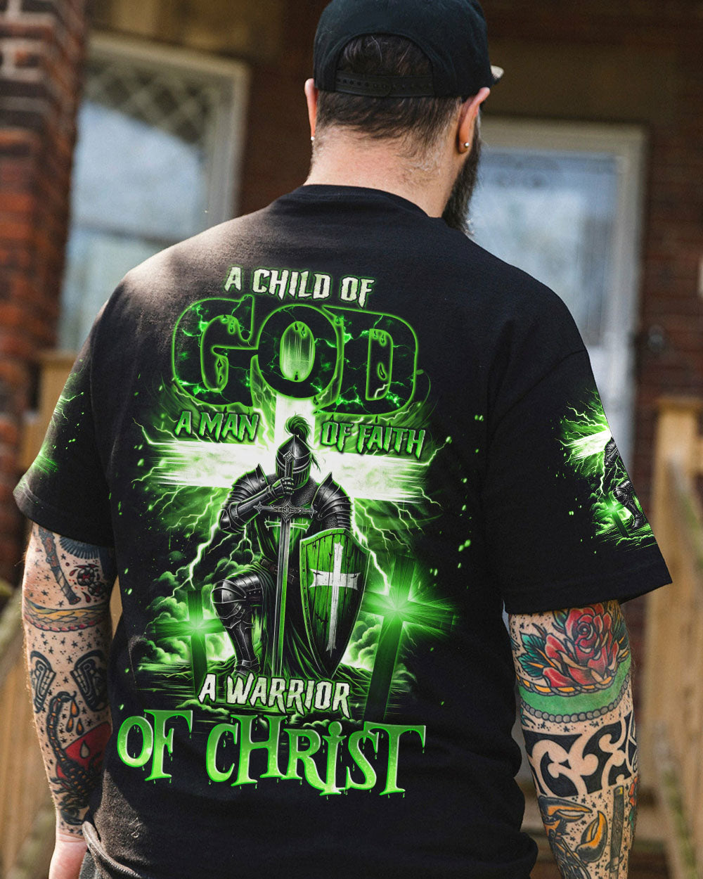 A Warrior Of Christ Men's All Over Print Shirt - Tlno0712233