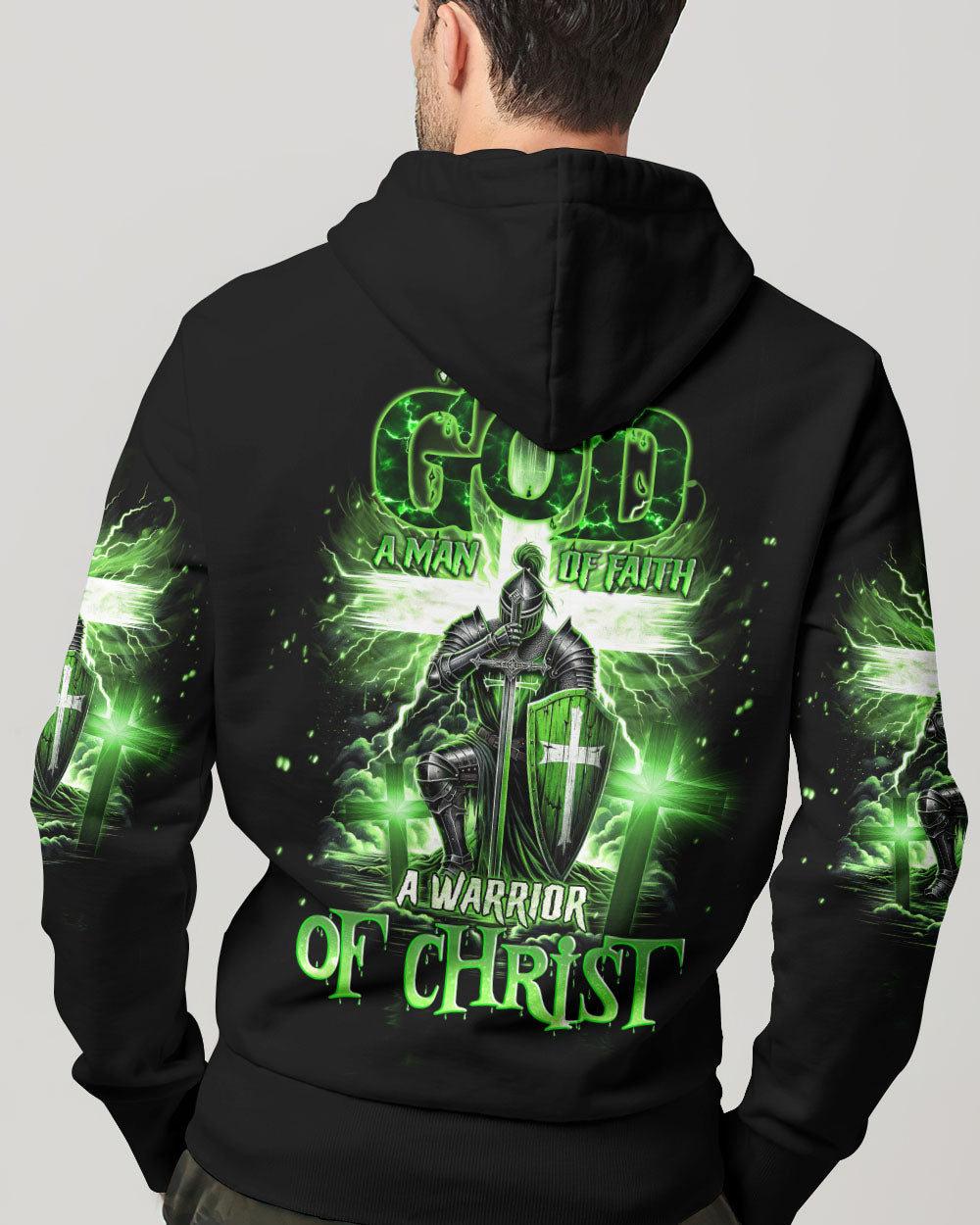 A Warrior Of Christ Men's All Over Print Shirt - Tlno0712233