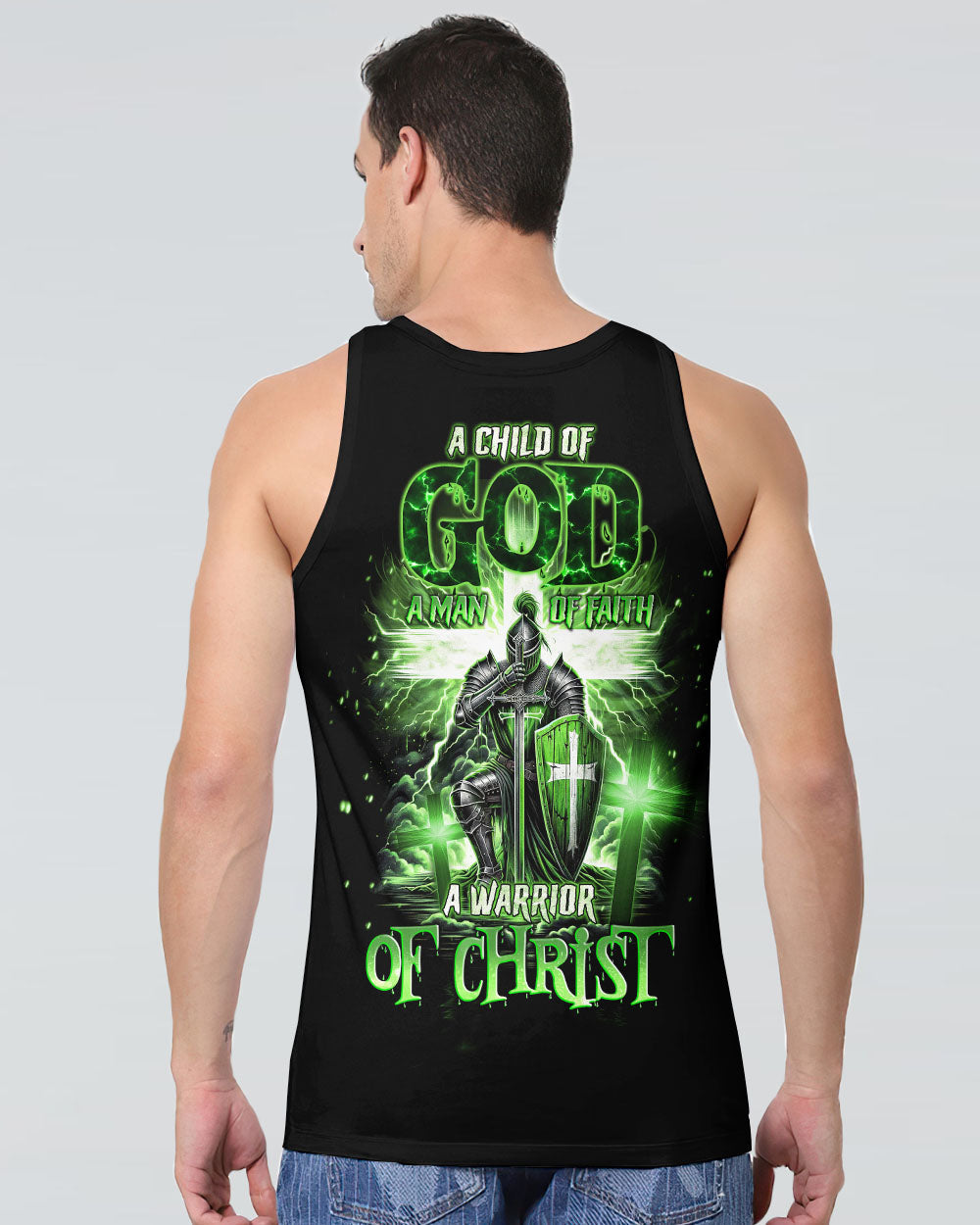 A Warrior Of Christ Men's All Over Print Shirt - Tlno0712233