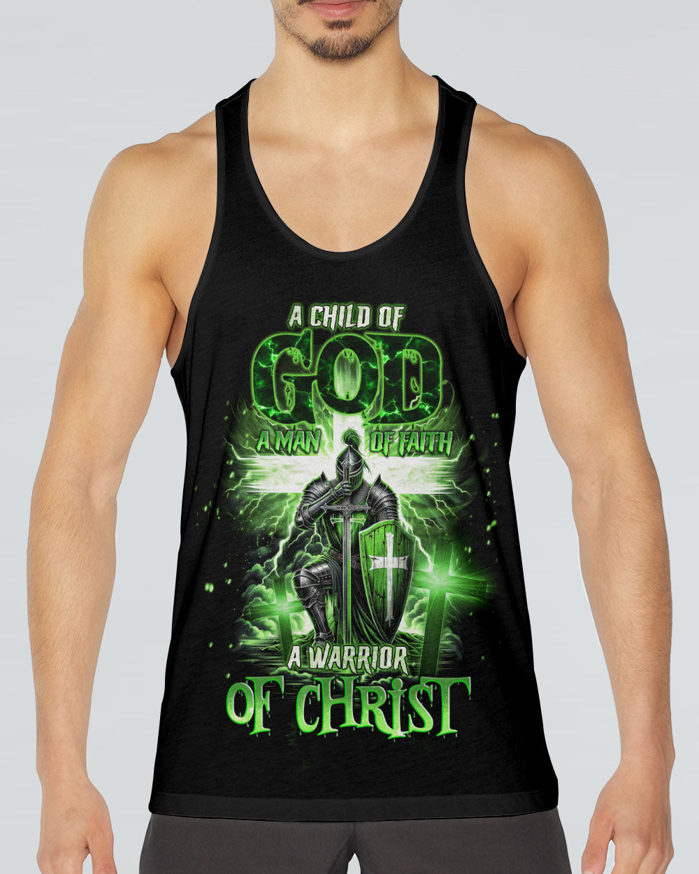 A Warrior Of Christ Men's All Over Print Shirt - Tlno0712233