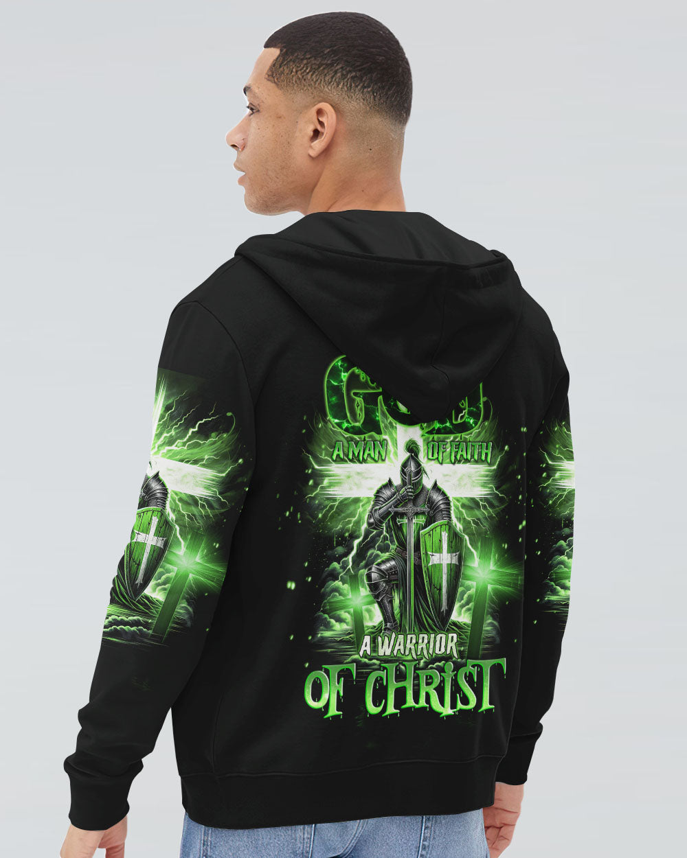 A Warrior Of Christ Men's All Over Print Shirt - Tlno0712233