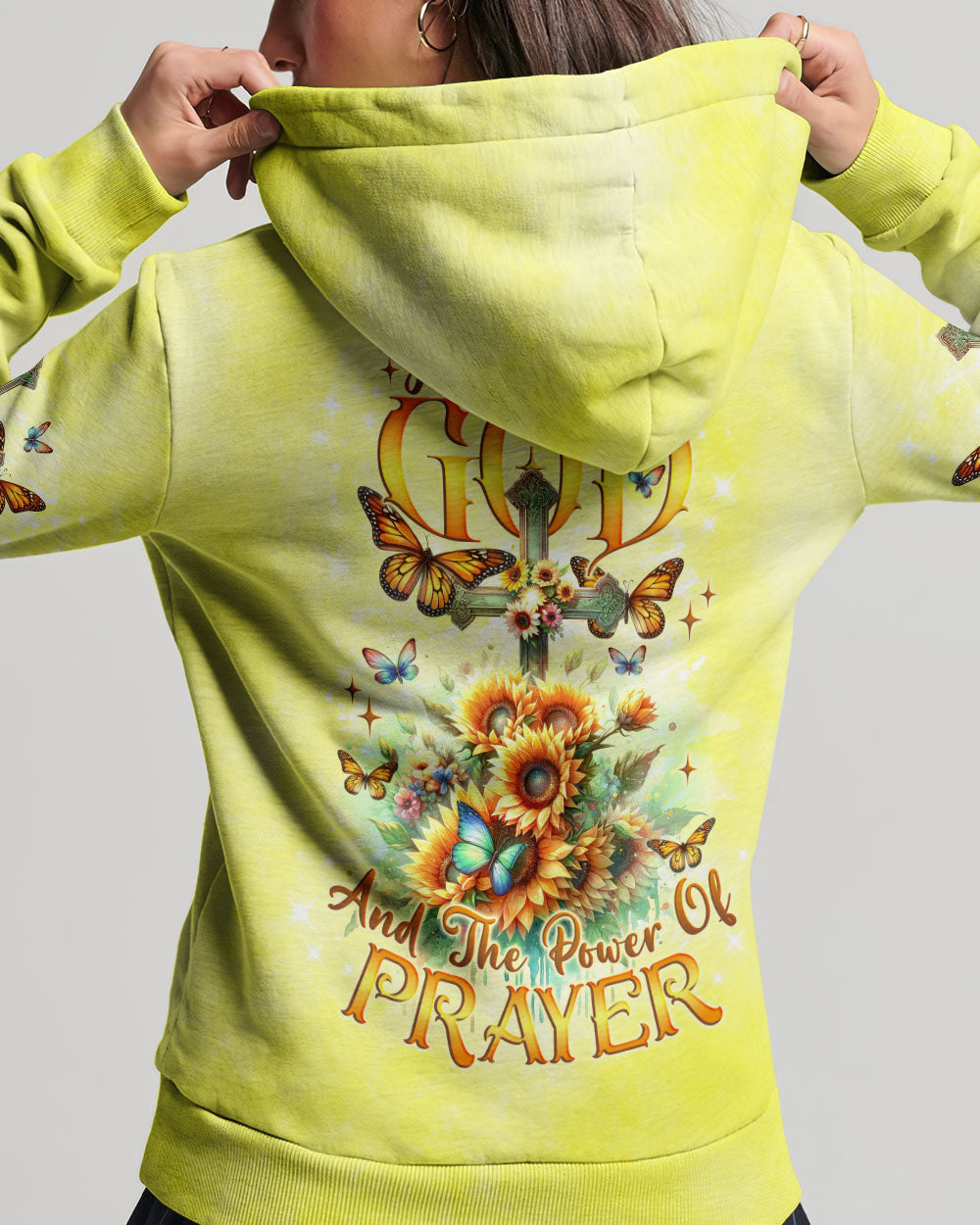 I Believe In God Sunflower Women's All Over Print Shirt - Tlno1111234