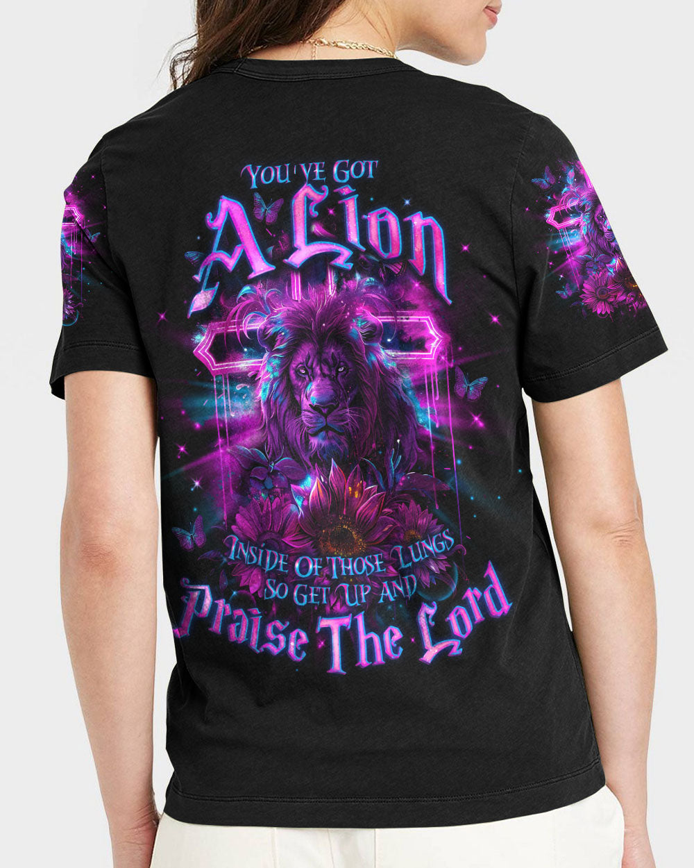 You've Got A Lion Women's All Over Print Shirt - Tlno1503241