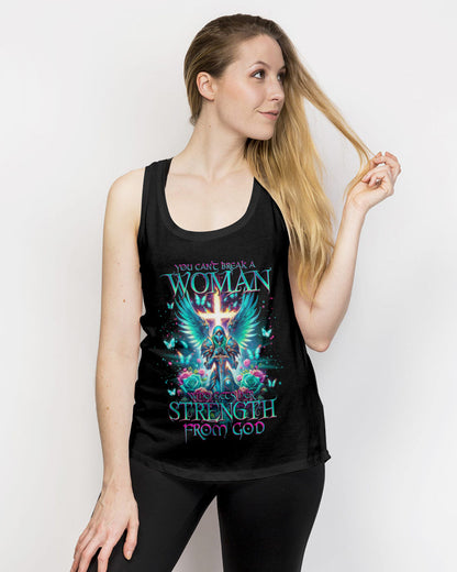 You Can't Break A Woman Warrior Women's All Over Print Shirt - Tlno2201242