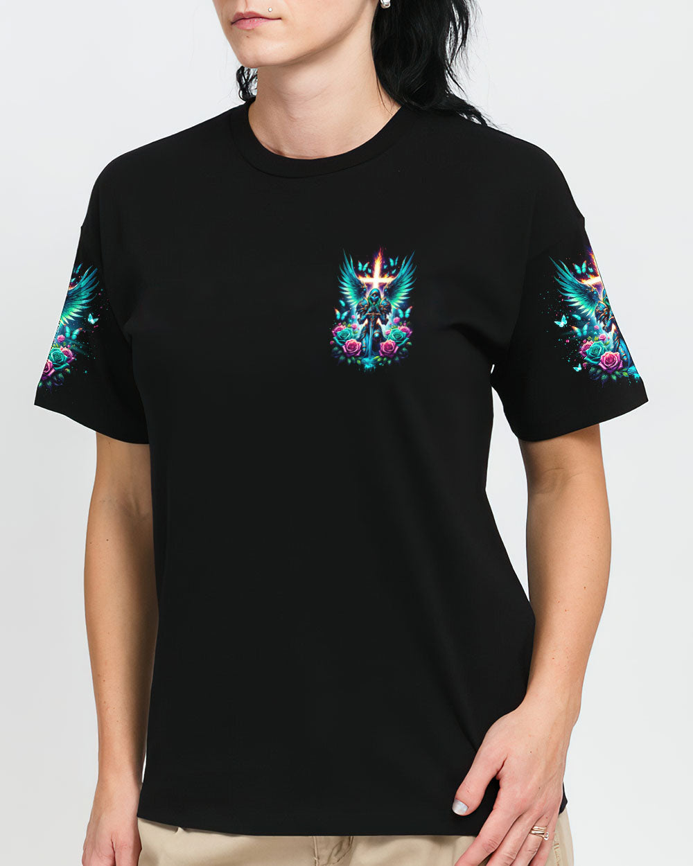 You Can't Break A Woman Warrior Women's All Over Print Shirt - Tlno2201242