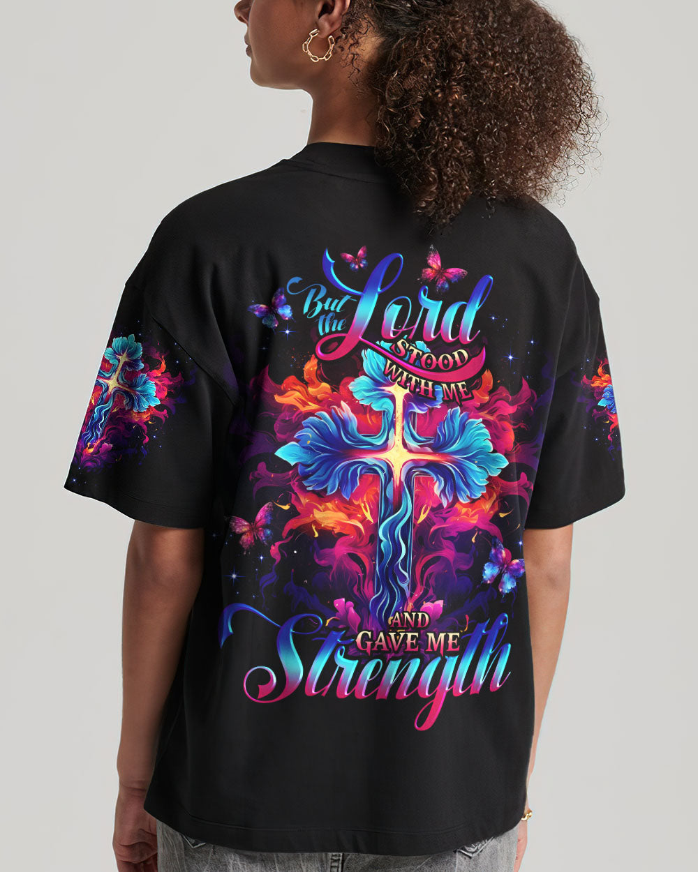 Lord Stood With Me Women's All Over Print Shirt - Tlno2408234