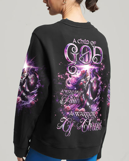 A Warrior Of Christ Women's All Over Print Shirt - Tlno2610232