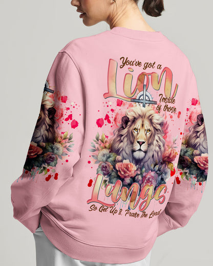 You've Got A Lion Women's All Over Print Shirt - Tlnt0410233