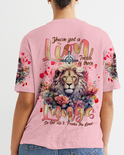 You've Got A Lion Women's All Over Print Shirt - Tlnt0410233