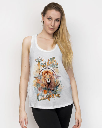 Let Faith Be Your Compass Lion Women's All Over Print Shirt - Tlnt0510233