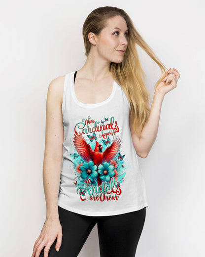 When Cardinals Appear Angels Are Near Women's All Over Print Shirt - Tlnt0812234