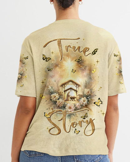 True Story Women's All Over Print Shirt - Tlnt0911234