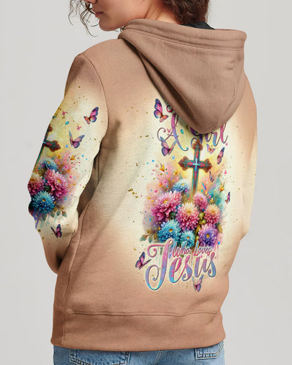 Just A Girl Who Loves Jesus Women's All Over Print Shirt - Tlnt1011234