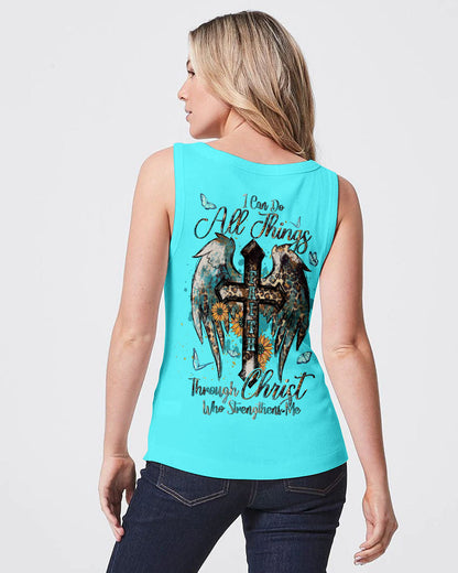 I Can Do All Things Cross Women's All Over Print Shirt - Tlnt1608232