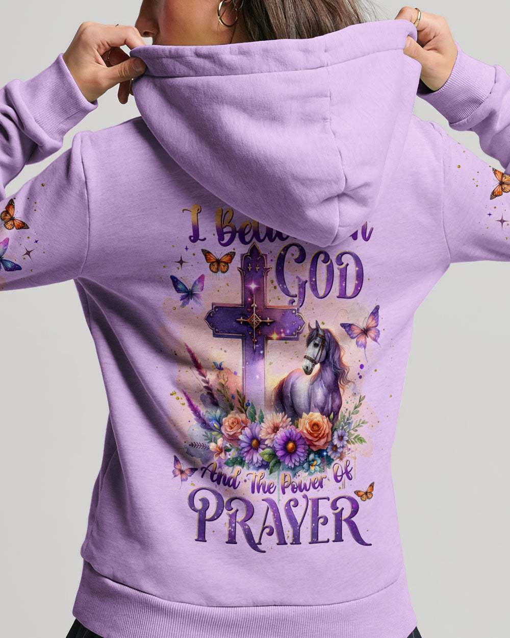 I Believe In God Horse Women's All Over Print Shirt - Tlnt1711234