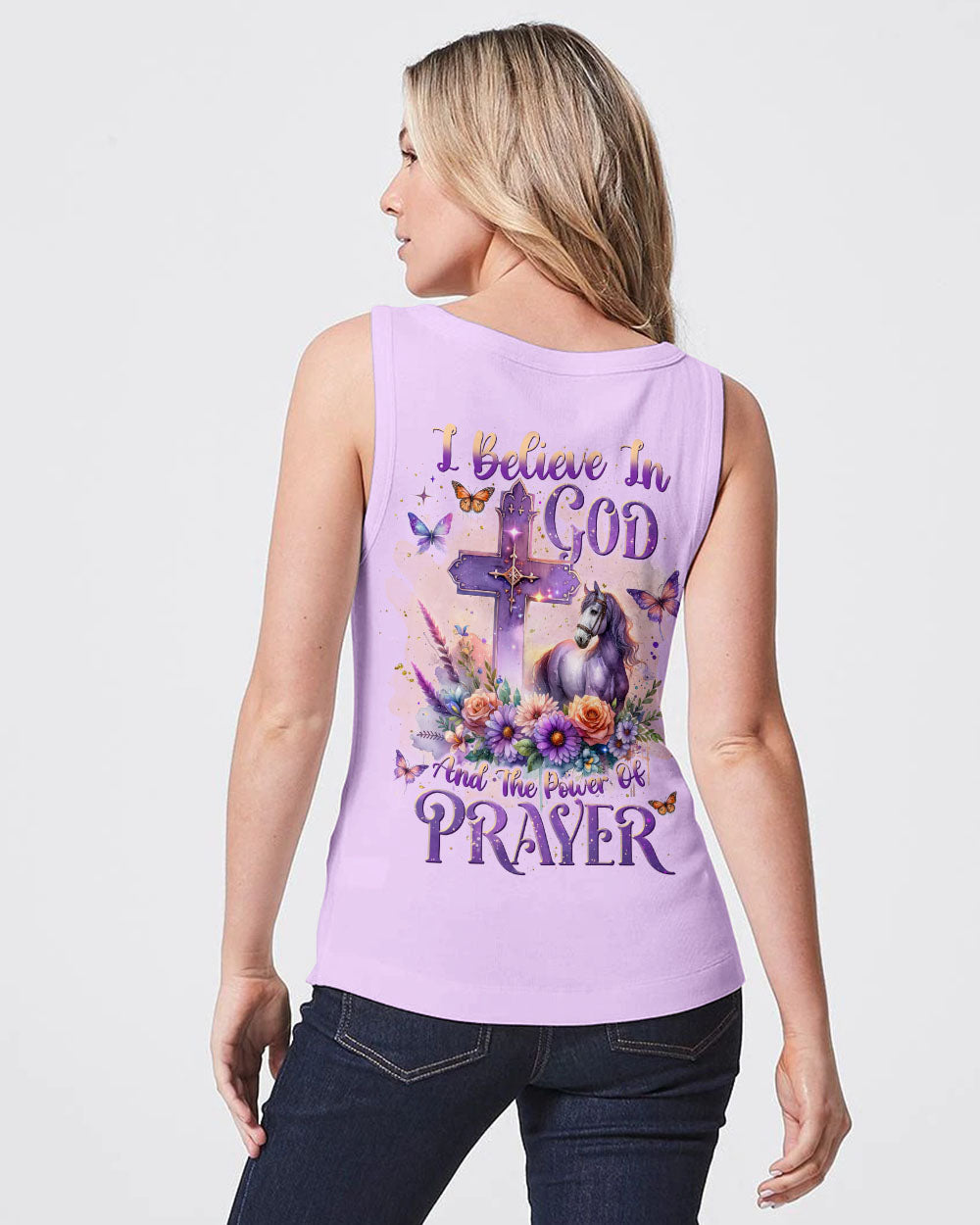 I Believe In God Horse Women's All Over Print Shirt - Tlnt1711234