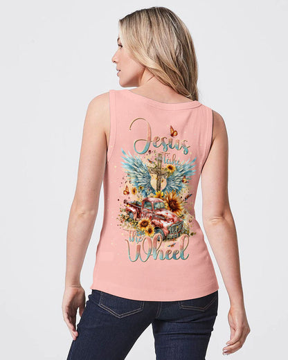 Jesus Take The Wheel Women's All Over Print Shirt - Tlnt2003244