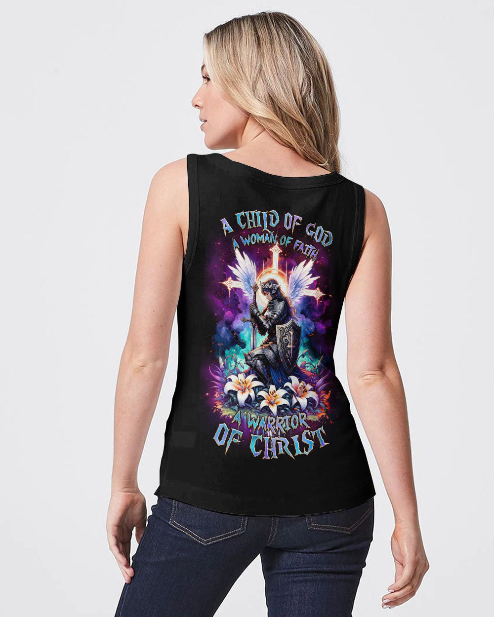 A Warrior Of Christ Women's All Over Print Shirt - Tlnz0812233