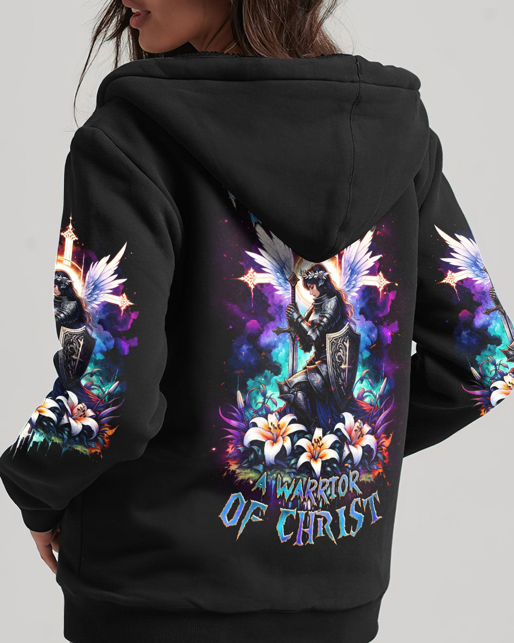 A Warrior Of Christ Women's All Over Print Shirt - Tlnz0812233