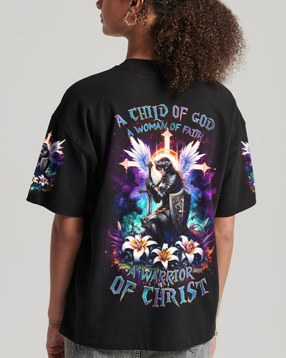 A Warrior Of Christ Women's All Over Print Shirt - Tlnz0812233