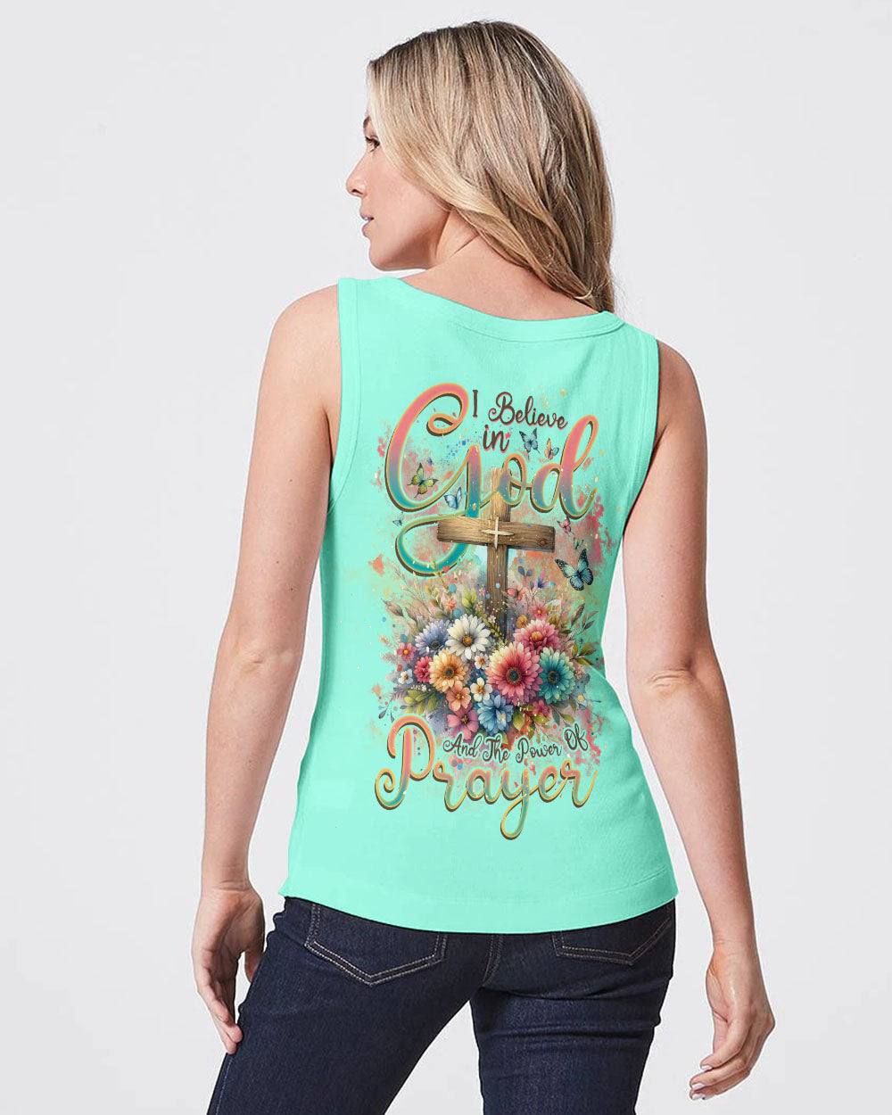 I Believe In God Women's All Over Print Shirt - Tlnz1011234