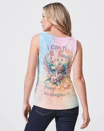 I Can Do All Things Through Christ Pastel Wings Women's All Over Print Shirt - Tlnz1710233