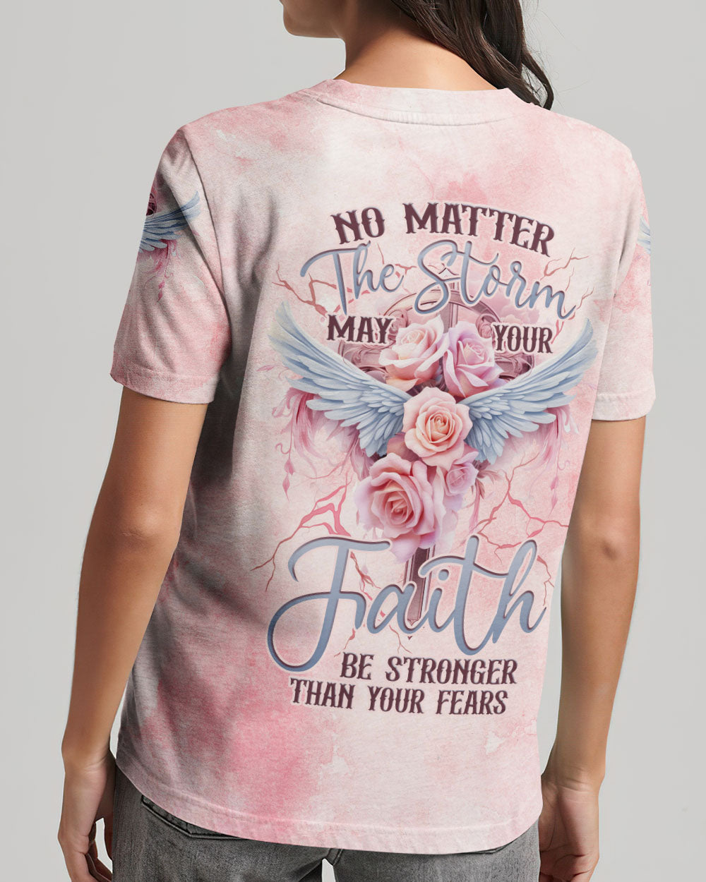 No Matter The Storm Women's All Over Print Shirt - Tlnz1810233