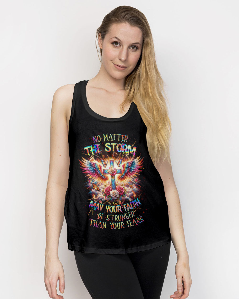 No Matter The Storm Women's All Over Print Shirt - Tlnz2010233