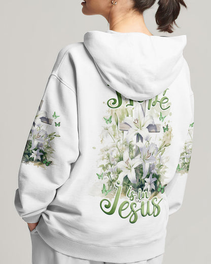 All My Hope Is In Jesus Lilies Women's All Over Print Shirt - Tlnz2902243